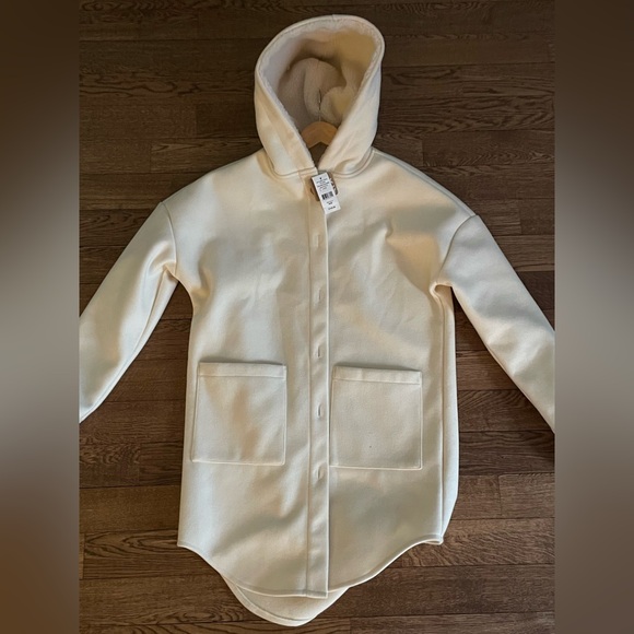 Oak and Ivy long hooded shirt jacket - Picture 2 of 4